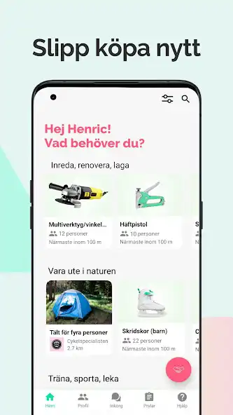 Play Swinga - Borrow and rent items  and enjoy Swinga - Borrow and rent items with UptoPlay