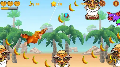 Play Swing Banana as an online game Swing Banana with UptoPlay