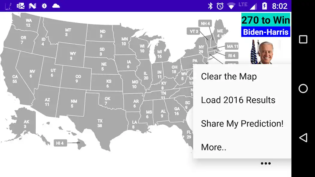 Play Swing States 2020 as an online game Swing States 2020 with UptoPlay