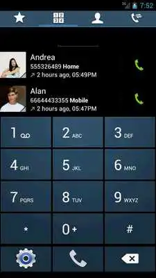 Play Swipe Dialer GS4 Dark Theme
