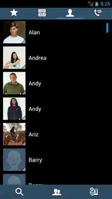 Play Swipe Dialer GS4 Dark Theme