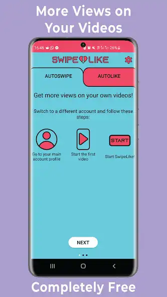Play SwipeLike: AutoSwipe AutoLike  and enjoy SwipeLike: AutoSwipe AutoLike with UptoPlay