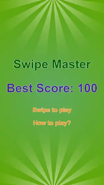 Play Swipe Master - Reflex test  and enjoy Swipe Master - Reflex test with UptoPlay