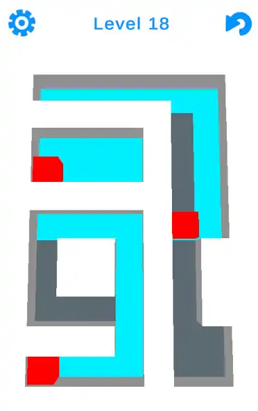 Play Swipe Maze - 3D Color Filler as an online game Swipe Maze - 3D Color Filler with UptoPlay