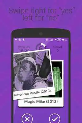 Play Swipe Movie Quiz
