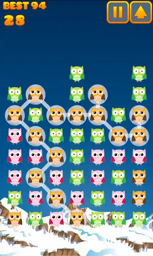 Play Swipe Owls as an online game Swipe Owls with UptoPlay
