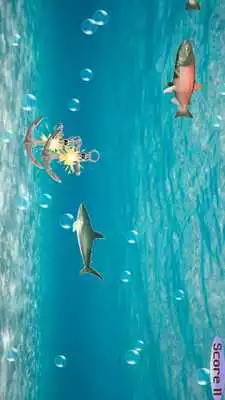 Play Swipe To Cut Swimming Fish