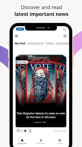 Play SwipeUp News- Read  Share Verified News  and enjoy SwipeUp News- Read  Share Verified News with UptoPlay