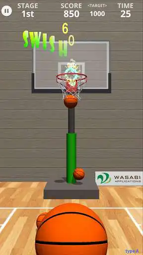 Play Swish Shot Basketball Shooting  and enjoy Swish Shot Basketball Shooting with UptoPlay
