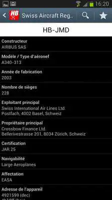 Play Swiss Aircraft Registry