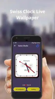 Play Swiss Clock Live wallpaper  widgets
