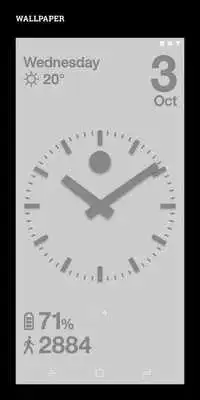 Play SwissClock Wallpaper and Widget
