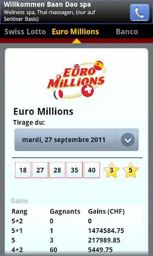 Play Swiss Lotto 2 (Switzerland Lottery/Euromillions) as an online game Swiss Lotto 2 (Switzerland Lottery/Euromillions) with UptoPlay