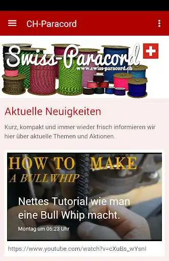 Play Swiss-Paracord
