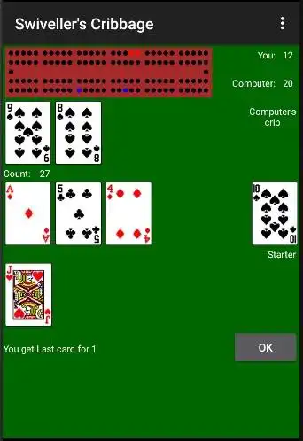 Play Swivellers Cribbage