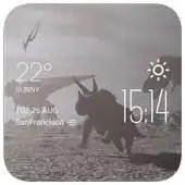 Free play online SwollenDeerBone weather widget APK