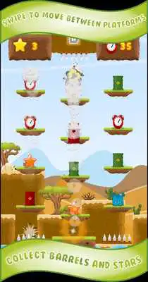 Play Swoopy Rush - Jump Action game