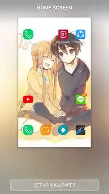 Play Sword Art Online Wallpaper  and enjoy Sword Art Online Wallpaper with UptoPlay