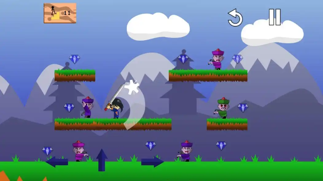 Play Sword Hero Adventure Quest as an online game Sword Hero Adventure Quest with UptoPlay
