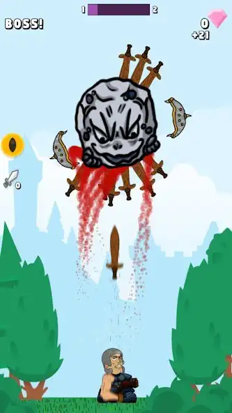 Play Sword  Knife Throw: Aim  Hit  and enjoy Sword  Knife Throw: Aim  Hit with UptoPlay
