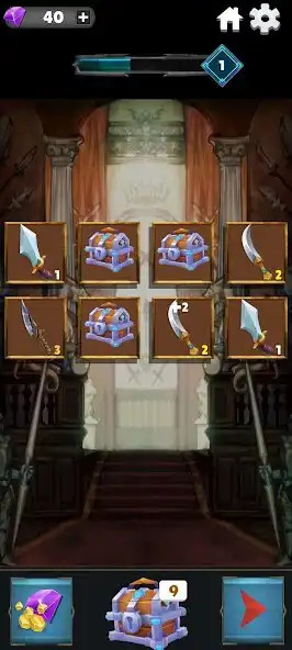 Play Sword Merge Quest - Idle Game as an online game Sword Merge Quest - Idle Game with UptoPlay