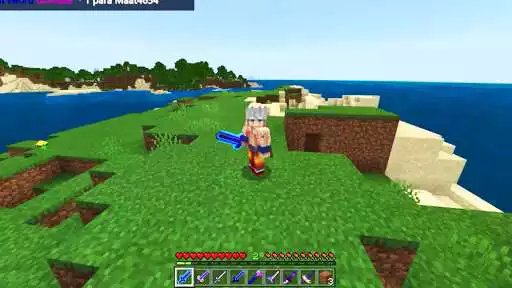 Play Sword Mod for Minecraft PE as an online game Sword Mod for Minecraft PE with UptoPlay