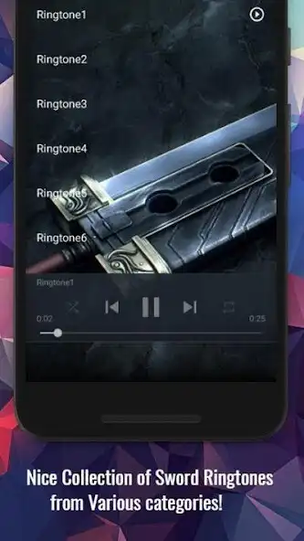 Play Sword Ringtones as an online game Sword Ringtones with UptoPlay