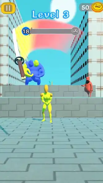 Play Sword Slasher : Slice  Run 3D as an online game Sword Slasher : Slice  Run 3D with UptoPlay