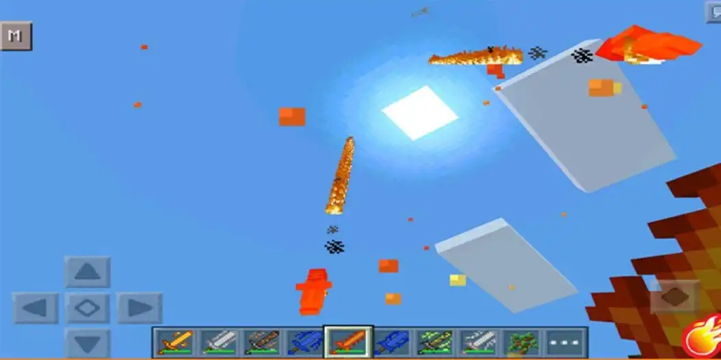 Play Swords Mod for MCPE as an online game Swords Mod for MCPE with UptoPlay