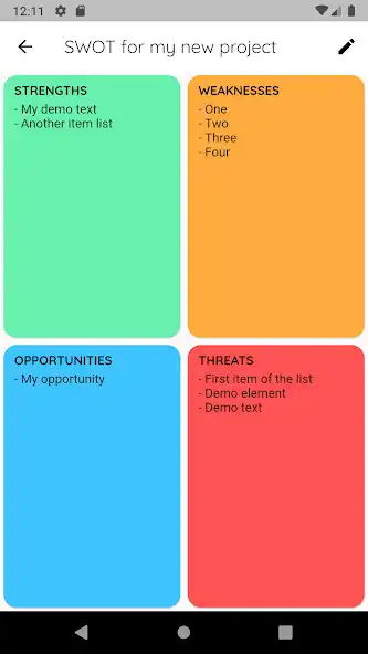 Play SWOT Analysis as an online game SWOT Analysis with UptoPlay