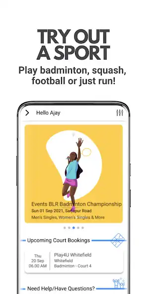 Play SWYNG -Play Badminton  Squash as an online game SWYNG -Play Badminton  Squash with UptoPlay