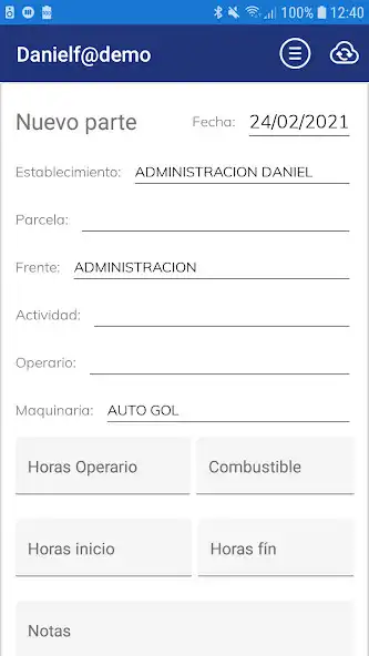 Play SYAF Parte diario as an online game SYAF Parte diario with UptoPlay