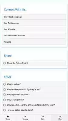 Play Sydney Pollen Count  Forecast