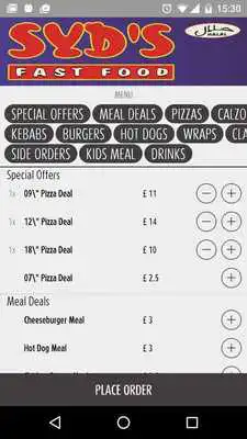 Play Syds Takeaway Bolton