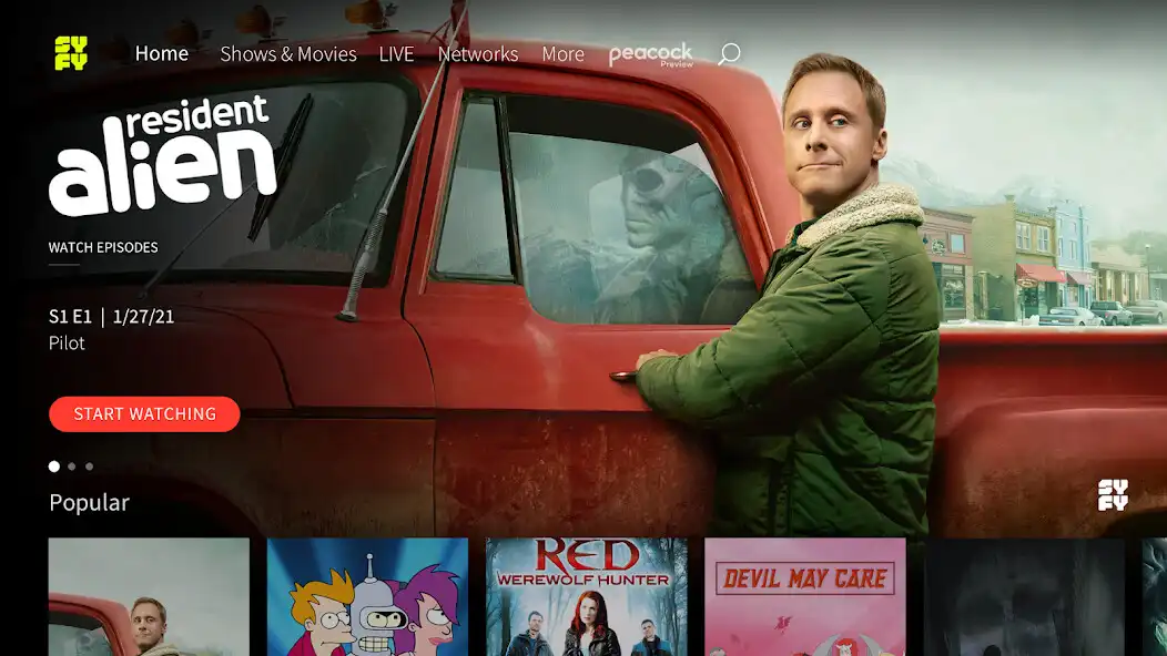 Play SYFY  and enjoy SYFY with UptoPlay