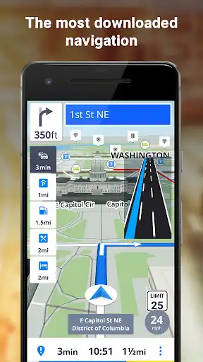 Play Sygic GPS Navigation & Maps  and enjoy Sygic GPS Navigation & Maps with UptoPlay