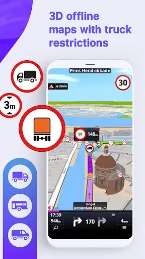 Play Sygic Truck & RV Navigation as an online game Sygic Truck & RV Navigation with UptoPlay