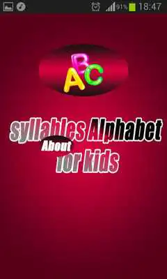 Play syllables Alphabet for kids