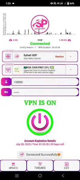 Play Sylnet UDP as an online game Sylnet UDP with UptoPlay