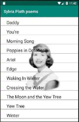 Play Sylvia Plath poems  and enjoy Sylvia Plath poems with UptoPlay