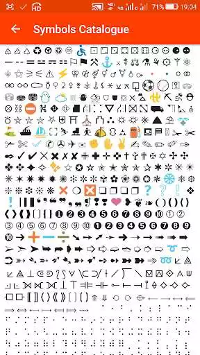 Play Symbols Catalogue as an online game Symbols Catalogue with UptoPlay