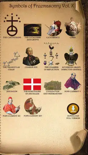 Play APK Symbols of Freemasonry X  and enjoy Symbols of Freemasonry X with UptoPlay com.symbolsoffreemasonry10free.magicmotherboard