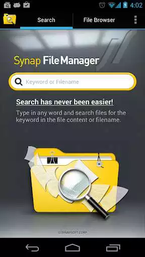 Play Synap File Manager
