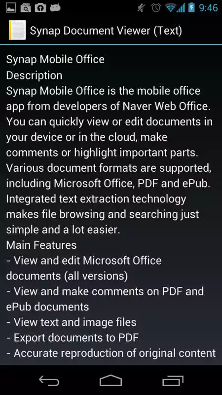 Play Synap File Manager