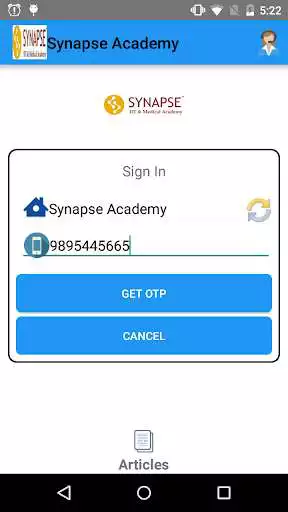 Play APK Synapse Academy  and enjoy Synapse Academy with UptoPlay com.prisms.topschool_synapse