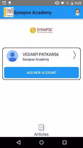 Play APK Synapse Academy  and enjoy Synapse Academy with UptoPlay com.prisms.topschool_synapse