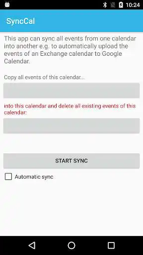 Play SyncCal - Exchange to Google  and enjoy SyncCal - Exchange to Google with UptoPlay