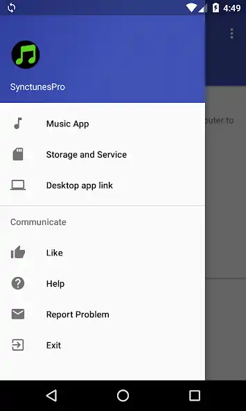 Play SynctunesX: iTunes to android