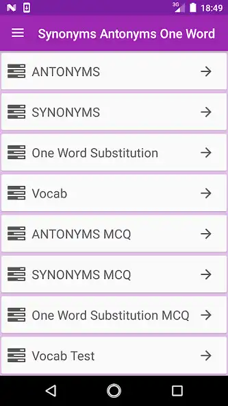 Play Synonyms Antonyms One Word  and enjoy Synonyms Antonyms One Word with UptoPlay