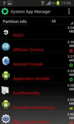 Play System app manager